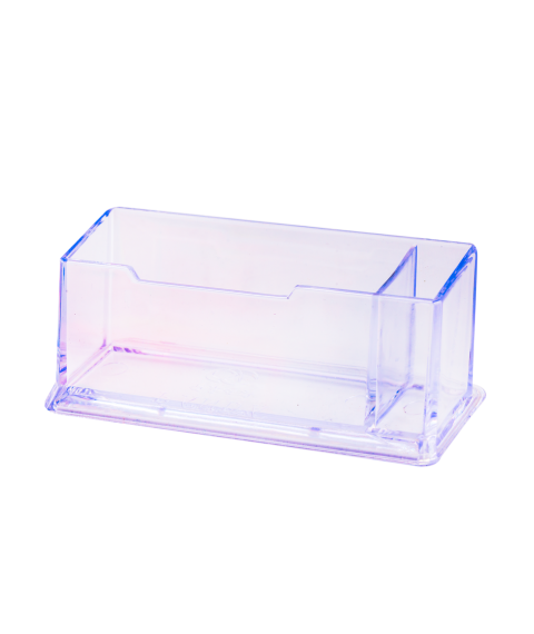 Suport pentru cărți de vizită, plastic E07